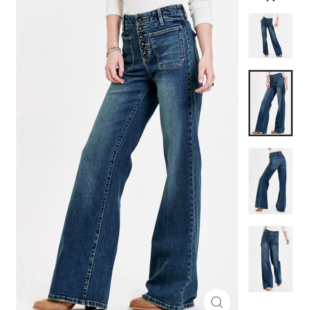 Dear John Denim. James Super High Rise. Washed not worn. 27